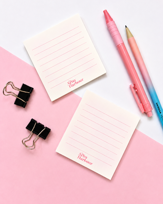 Pink Aura Notepad