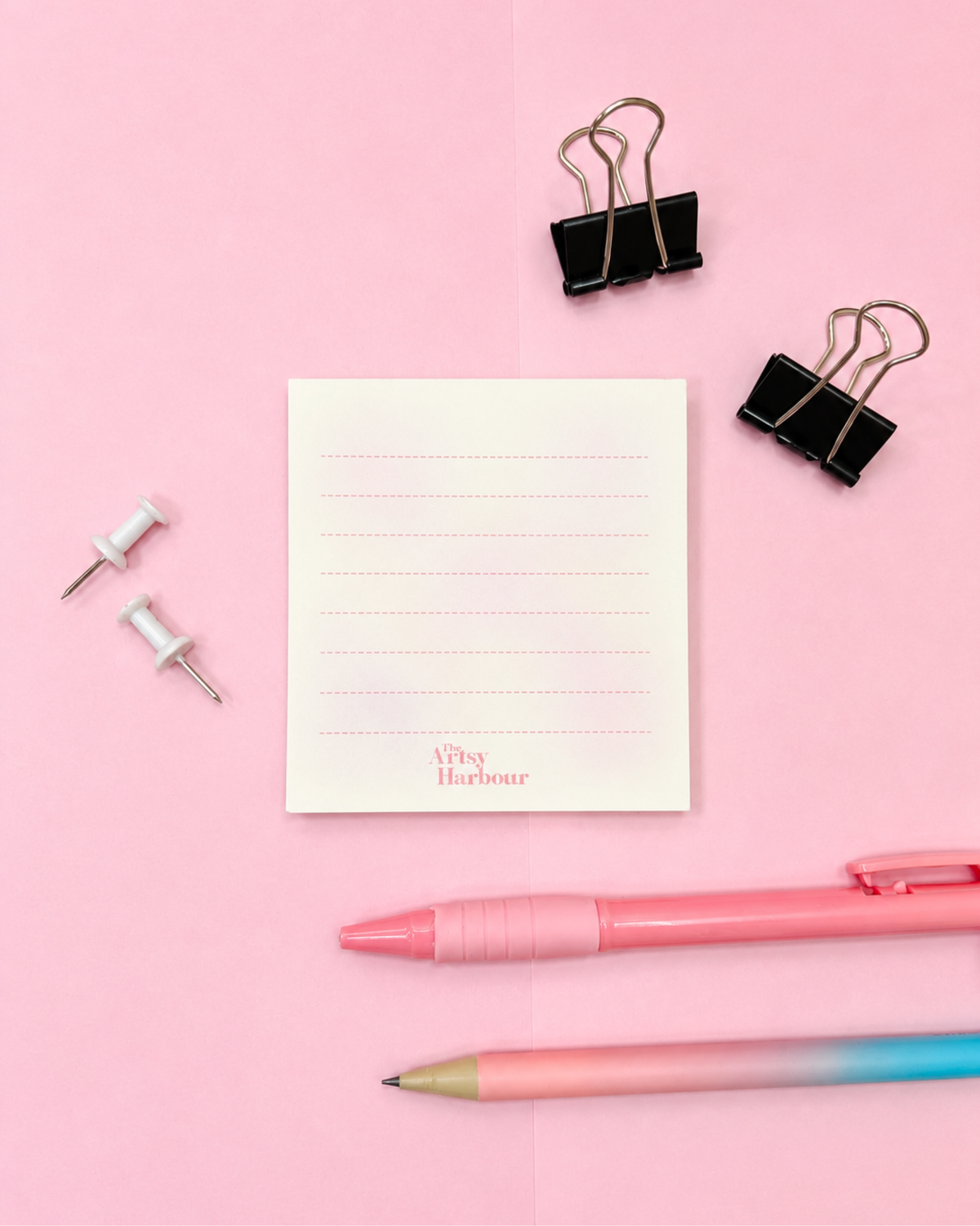 Pink Aura Notepad