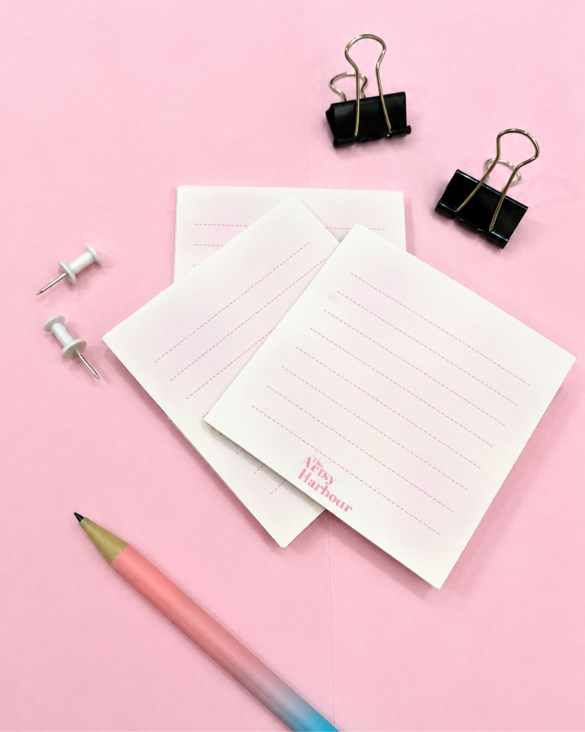 Pink Aura Notepad