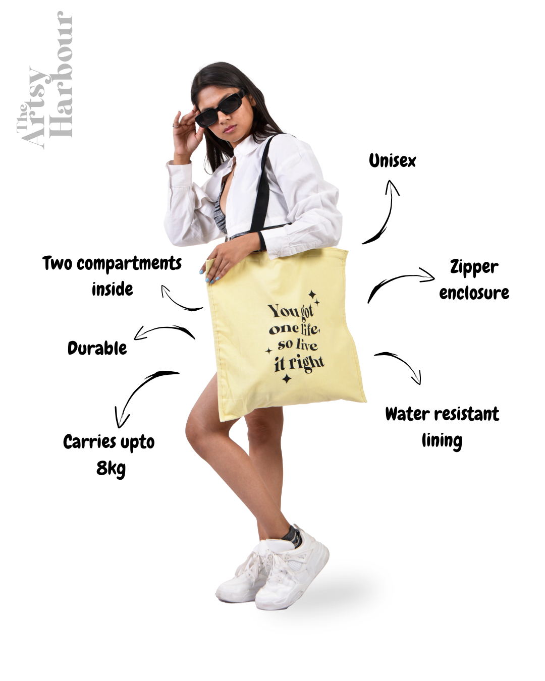 High on summer tote