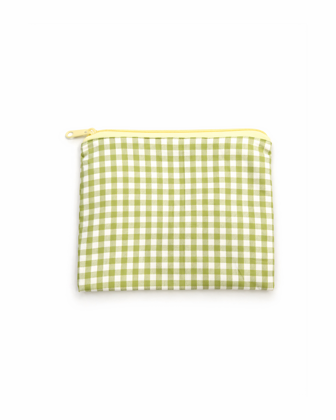 Green Checkmate Pouch