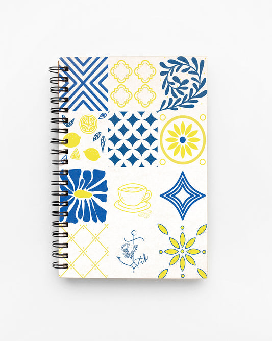 A4 Italian Summer Wiro Notebook