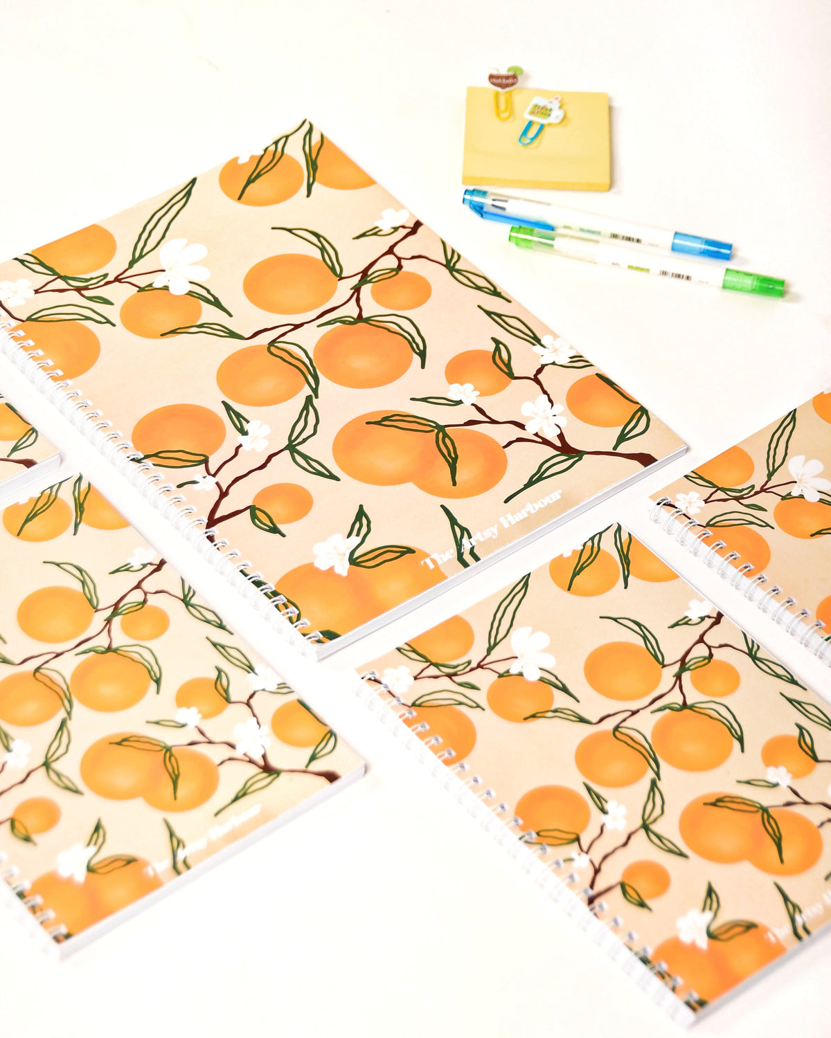 A5 Orange Lush Wiro Notebook