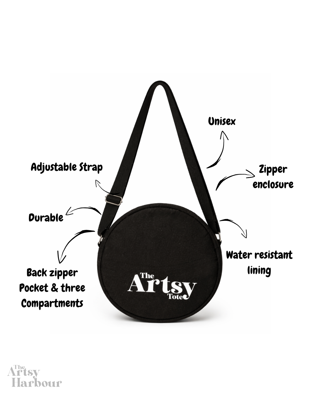 Artsy Circular Tote