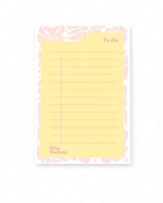 Floral Folder Notepad