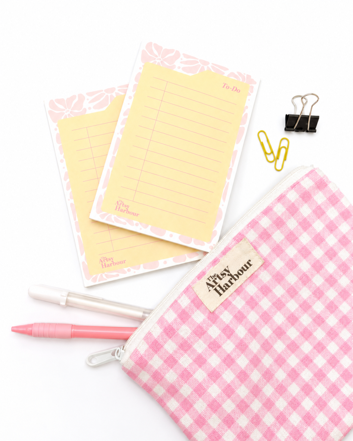 Floral Folder Notepad